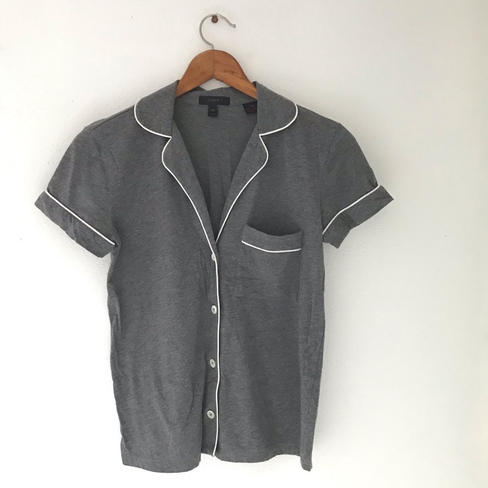 J crew pajama top